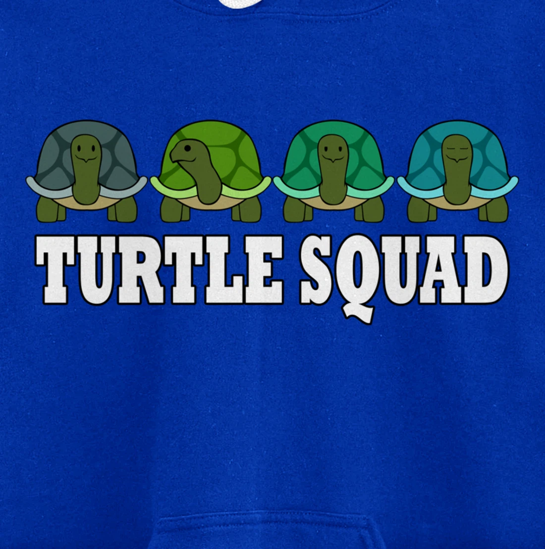 Turtle Squad Funny Tortoise Team Saying Pullover Hoodie