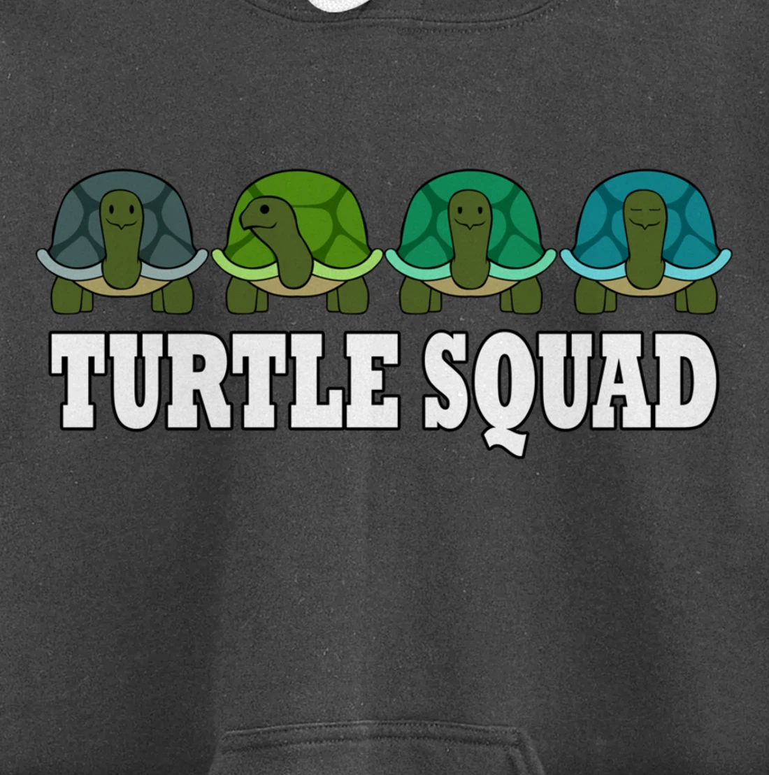 Turtle Squad Funny Tortoise Team Saying Pullover Hoodie