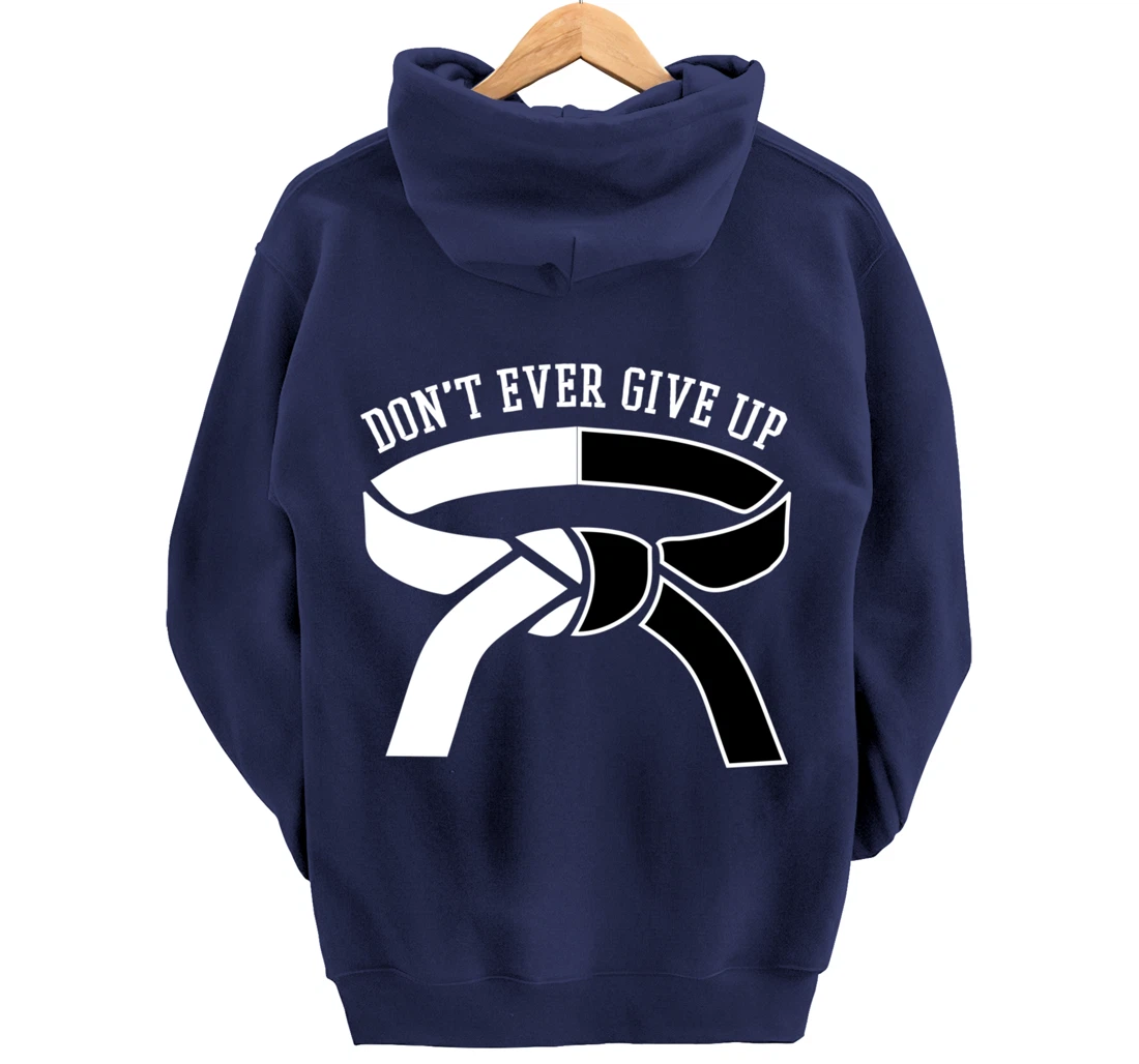 Motivation BJJ Gifts Taekwondo Gifts Funny Karate Gifts Pullover Hoodie