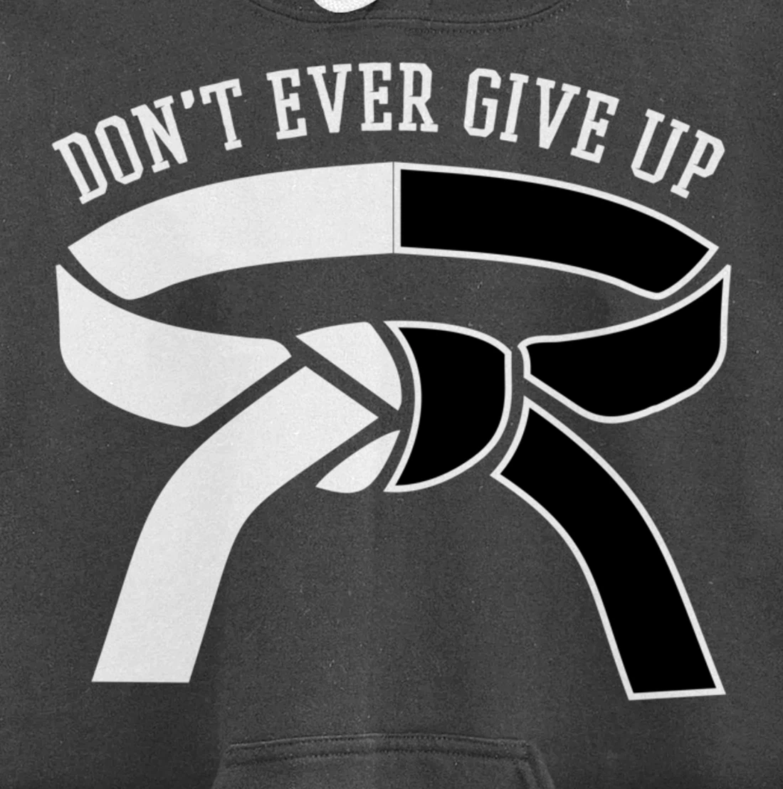 Motivation BJJ Gifts Taekwondo Gifts Funny Karate Gifts Pullover Hoodie