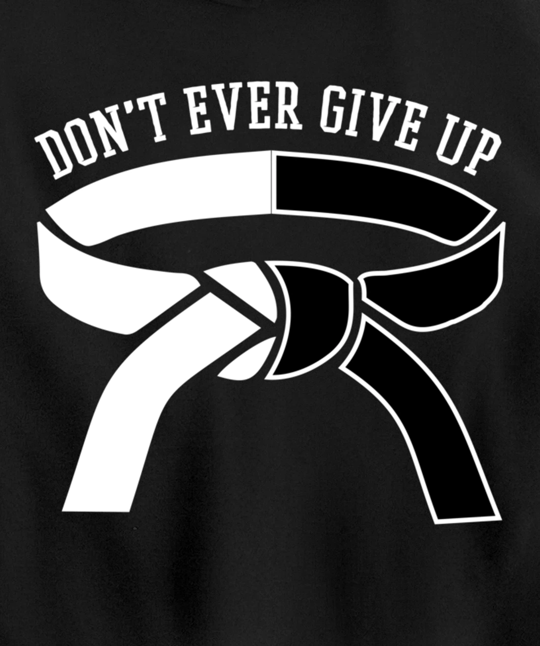 Motivation BJJ Gifts Taekwondo Gifts Funny Karate Gifts Pullover Hoodie