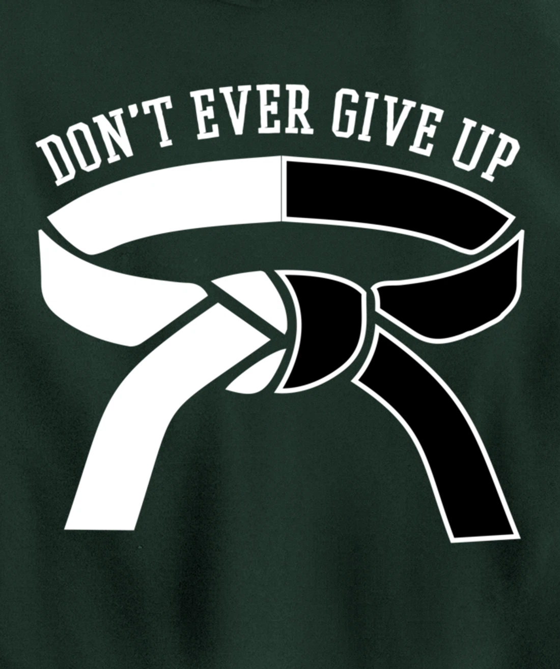 Motivation BJJ Gifts Taekwondo Gifts Funny Karate Gifts Pullover Hoodie