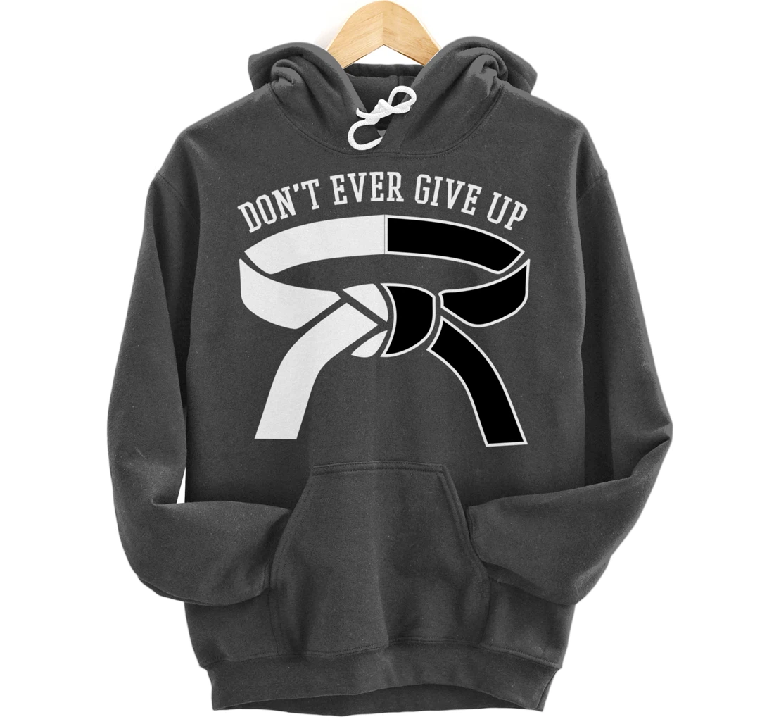 Motivation BJJ Gifts Taekwondo Gifts Funny Karate Gifts Pullover Hoodie