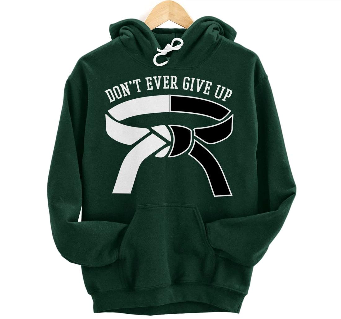 Motivation BJJ Gifts Taekwondo Gifts Funny Karate Gifts Pullover Hoodie
