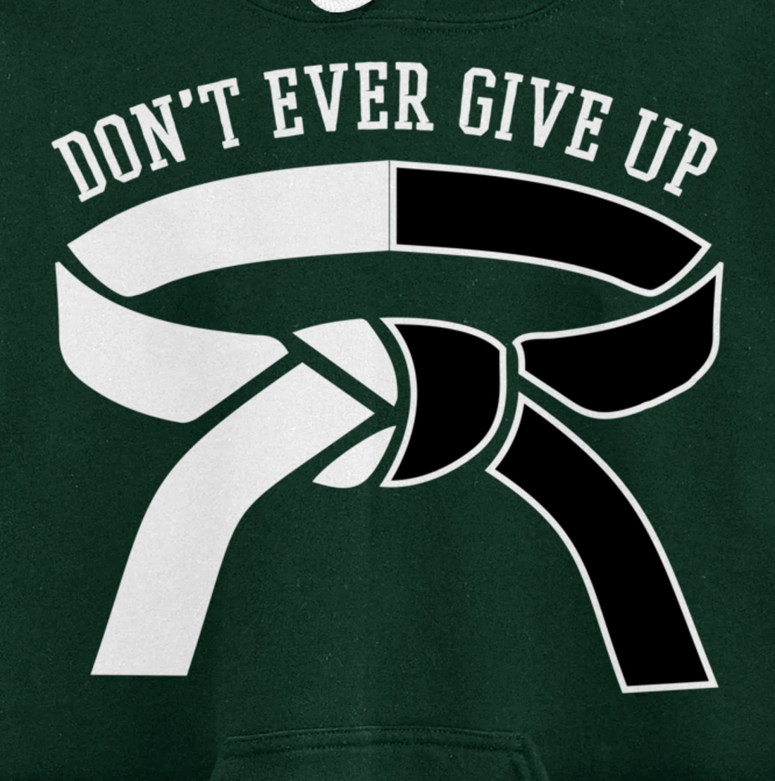 Motivation BJJ Gifts Taekwondo Gifts Funny Karate Gifts Pullover Hoodie