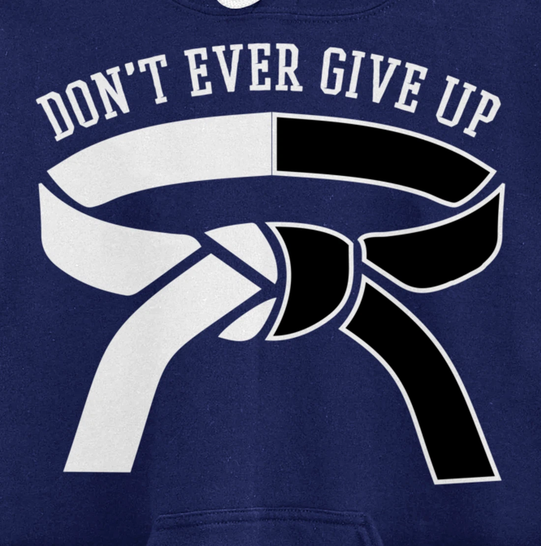 Motivation BJJ Gifts Taekwondo Gifts Funny Karate Gifts Pullover Hoodie