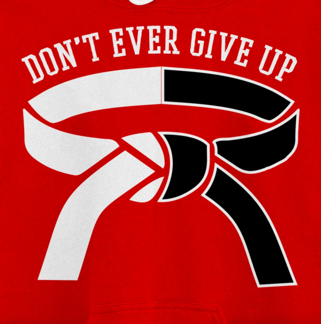 Motivation BJJ Gifts Taekwondo Gifts Funny Karate Gifts Pullover Hoodie