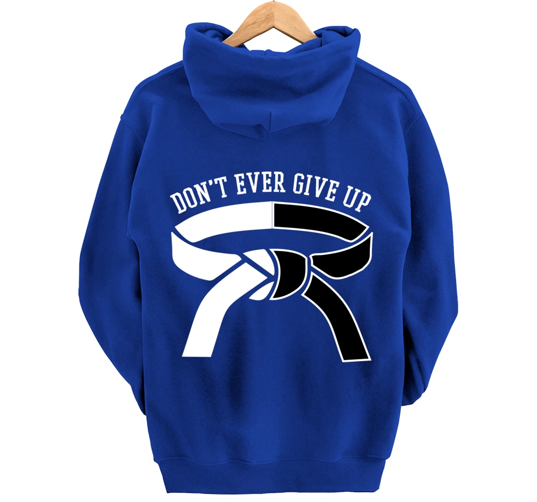 Motivation BJJ Gifts Taekwondo Gifts Funny Karate Gifts Pullover Hoodie