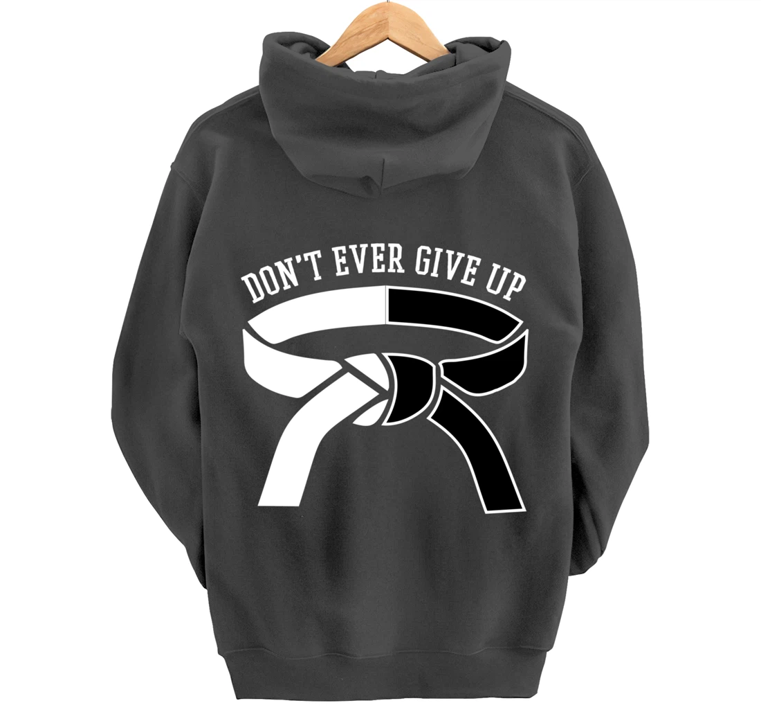 Motivation BJJ Gifts Taekwondo Gifts Funny Karate Gifts Pullover Hoodie