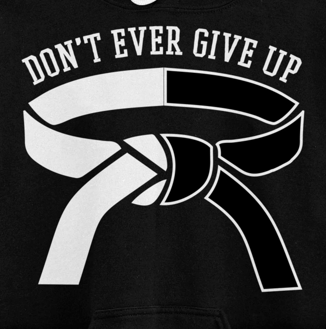 Motivation BJJ Gifts Taekwondo Gifts Funny Karate Gifts Pullover Hoodie