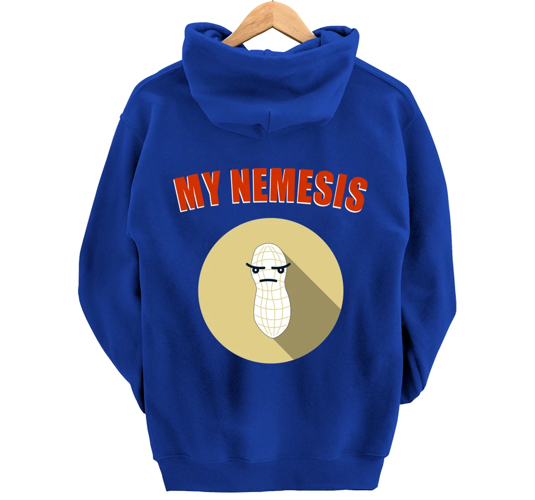My Nemesis - Funny Peanut Allergy Gift Pullover Hoodie