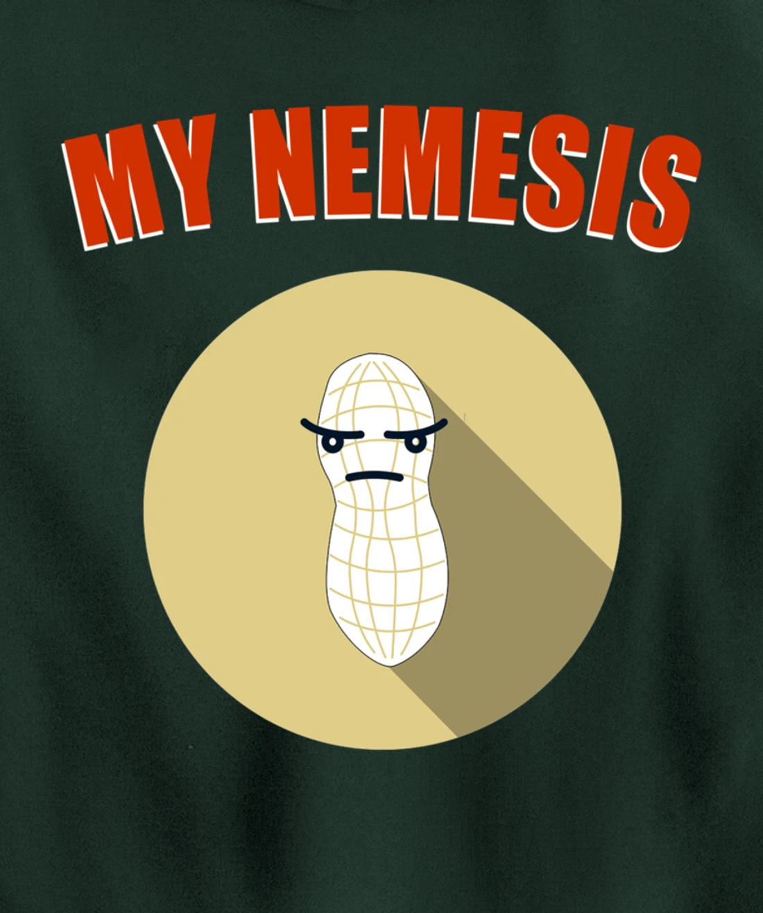 My Nemesis - Funny Peanut Allergy Gift Pullover Hoodie