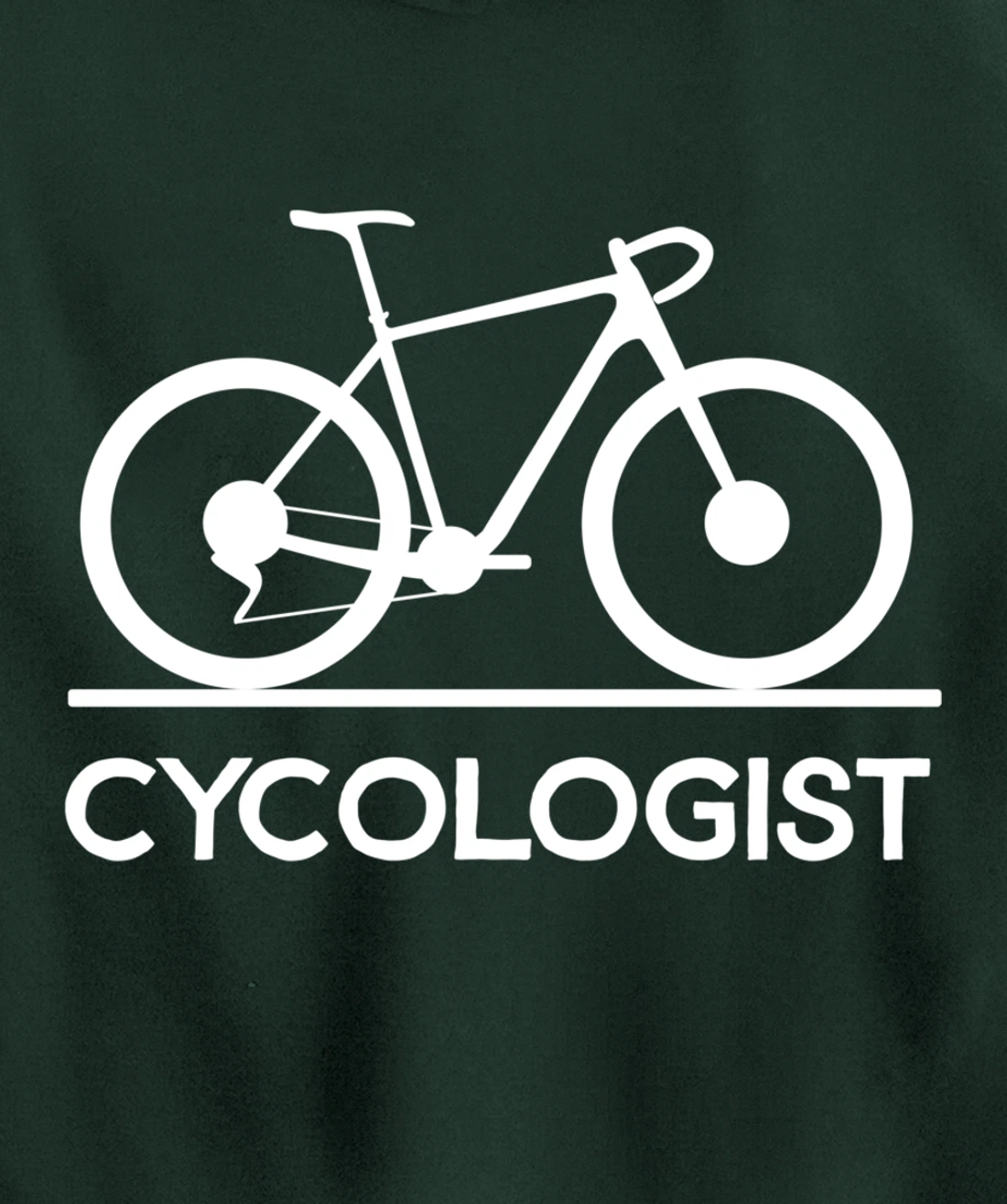 Cycologist Shirt Funny MTB Cycling Gift Bike Cycology Pullover Hoodie