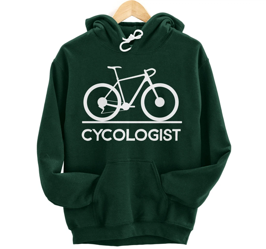 Cycologist Shirt Funny MTB Cycling Gift Bike Cycology Pullover Hoodie