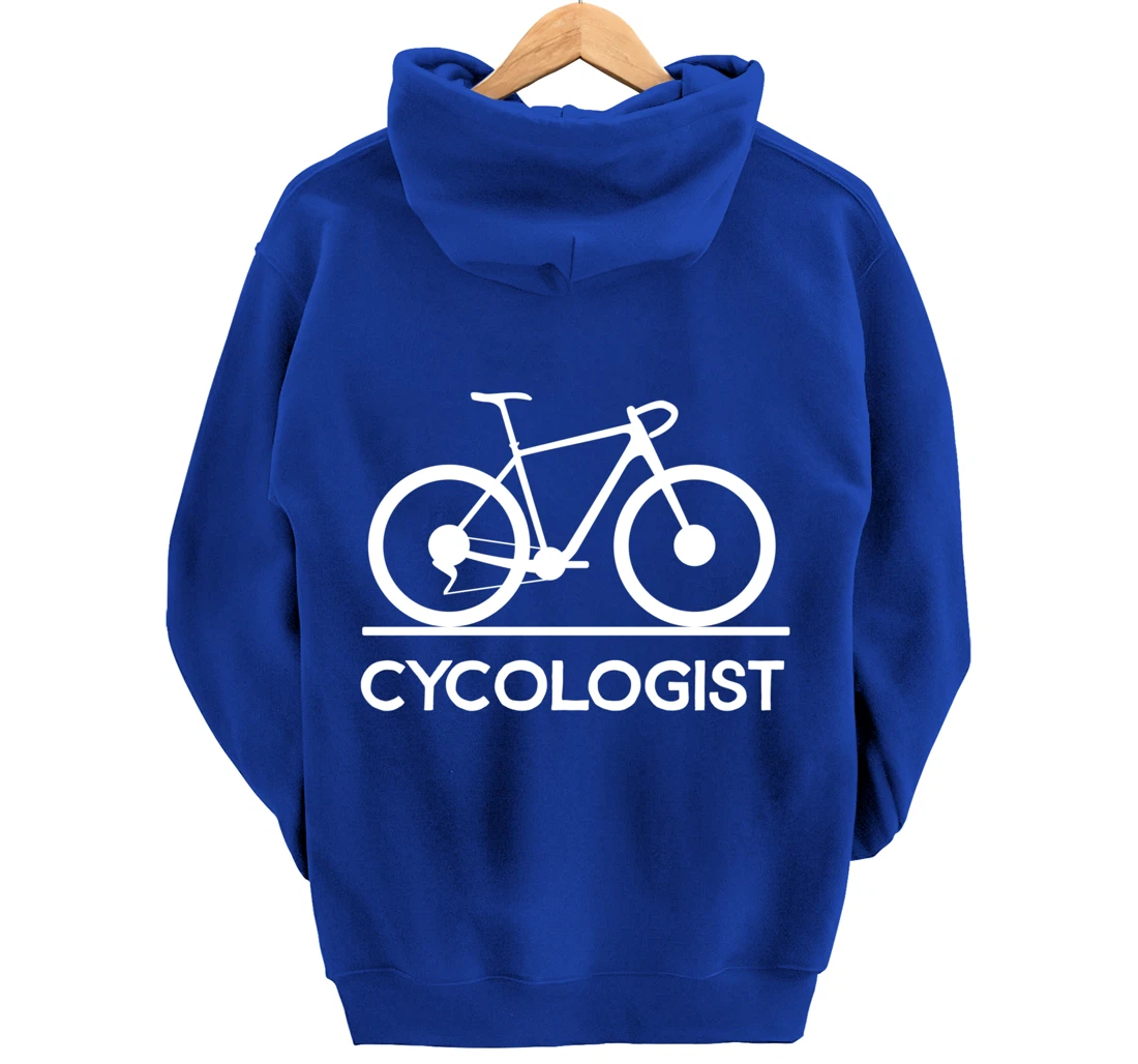 Cycologist Shirt Funny MTB Cycling Gift Bike Cycology Pullover Hoodie