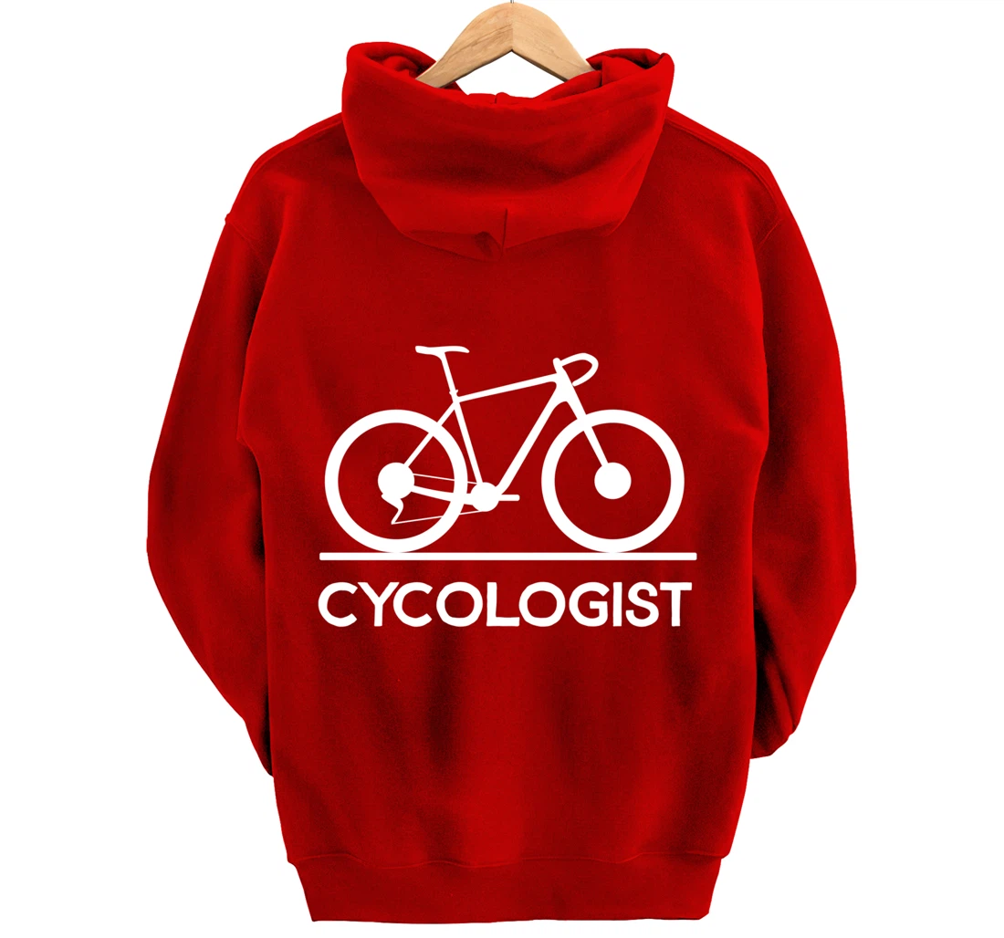 Cycologist Shirt Funny MTB Cycling Gift Bike Cycology Pullover Hoodie