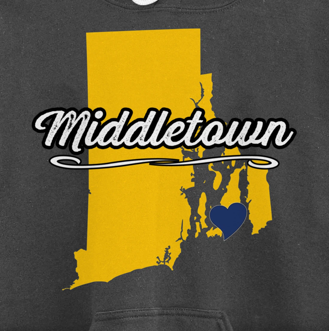 City of Middletown Rhode Island | Cute Novelty Merch Gift - Pullover Hoodie