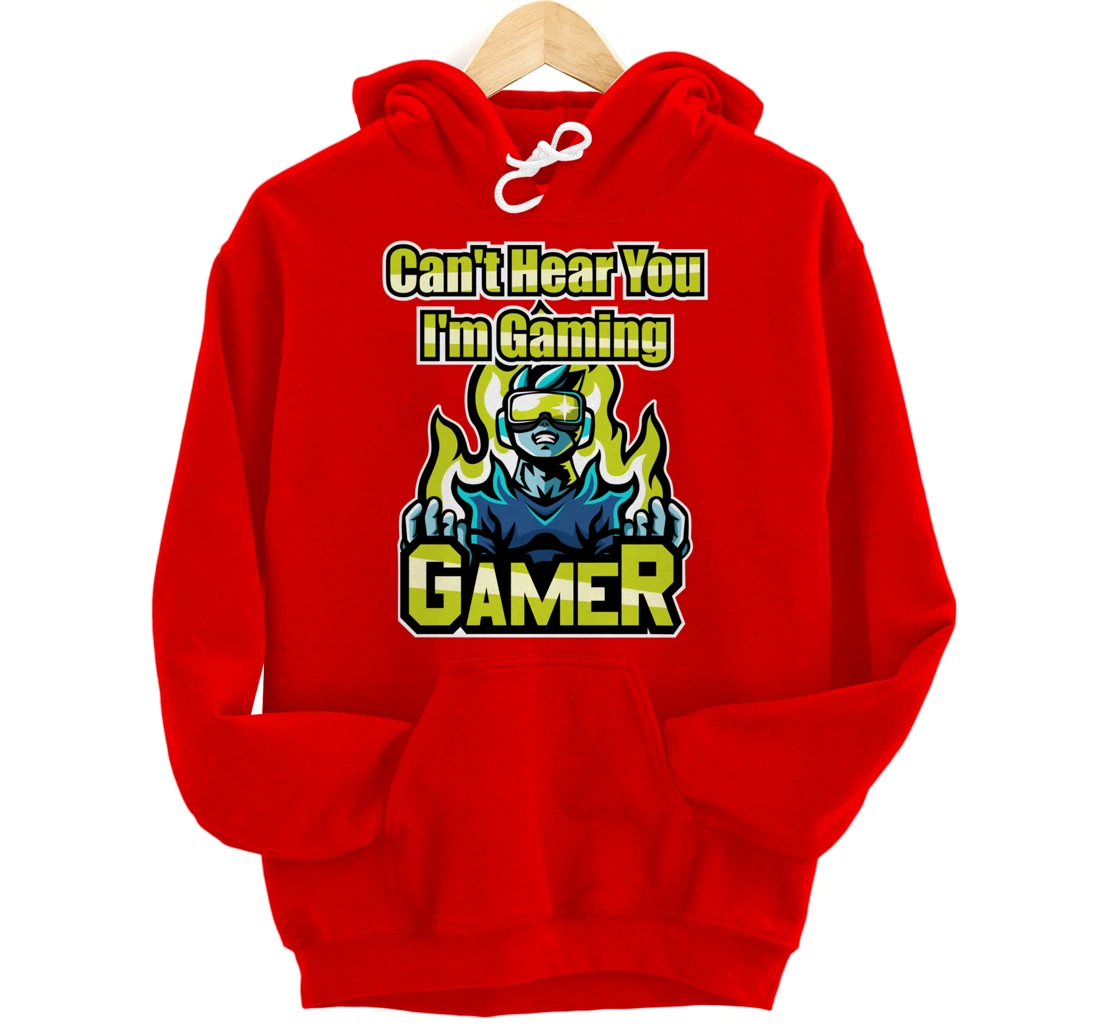 Funny Video Gamer Gifts Best Gifts for Gamers PC Gamer Gifts Pullover Hoodie