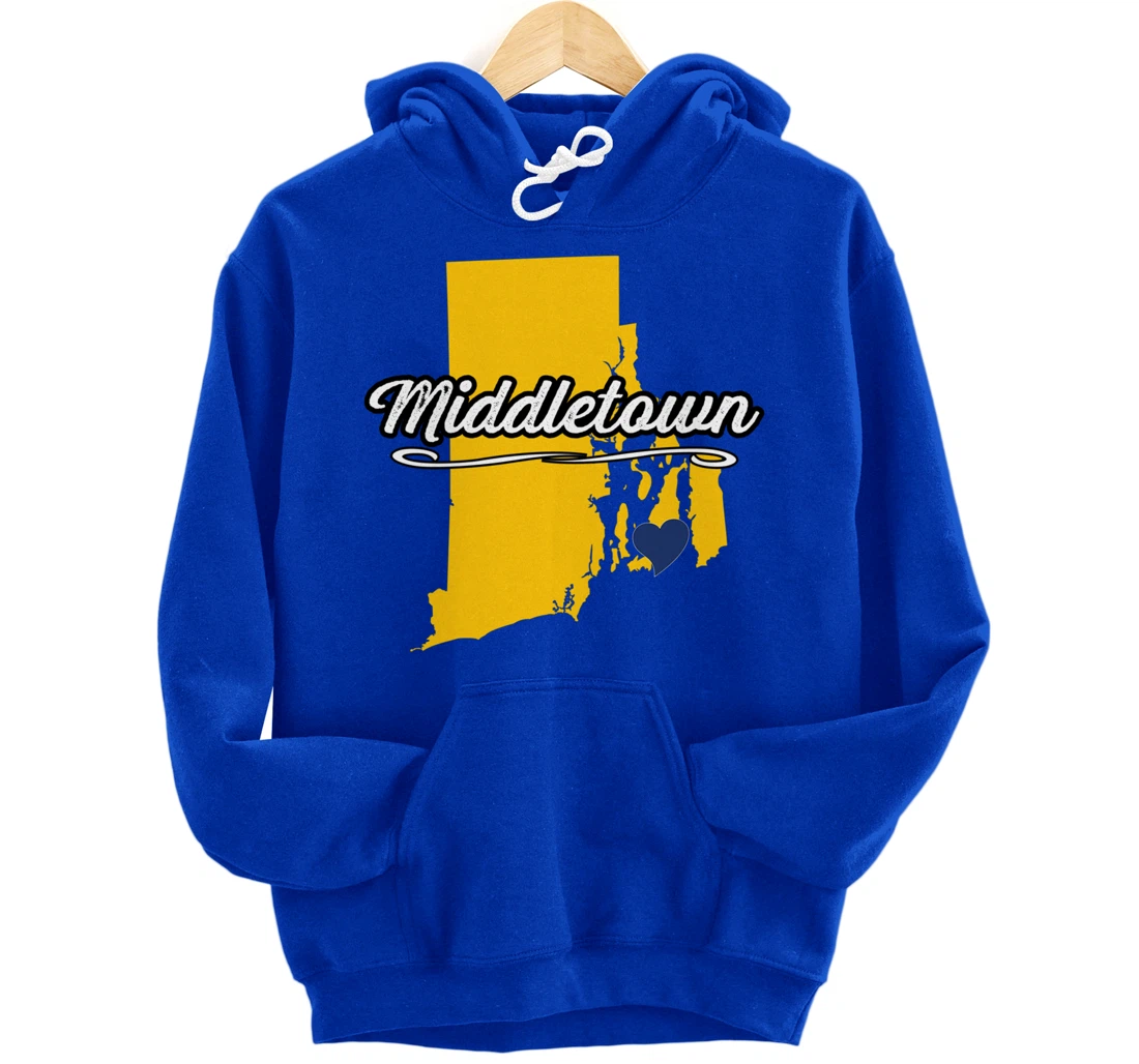City of Middletown Rhode Island | Cute Novelty Merch Gift - Pullover Hoodie