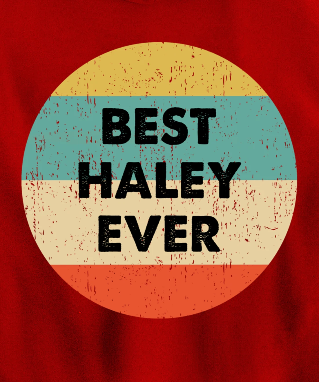 Haley Name Pullover Hoodie