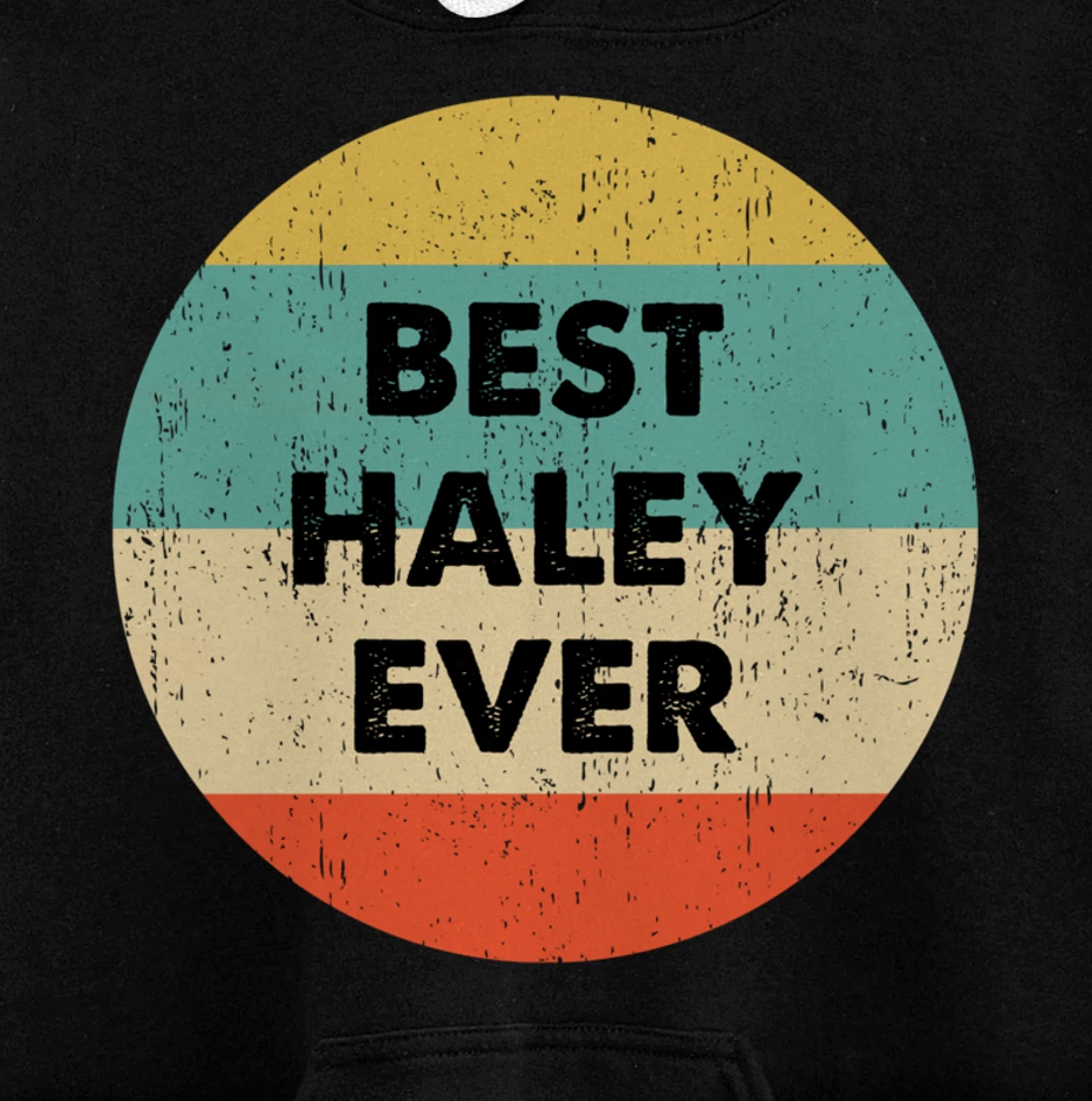 Haley Name Pullover Hoodie
