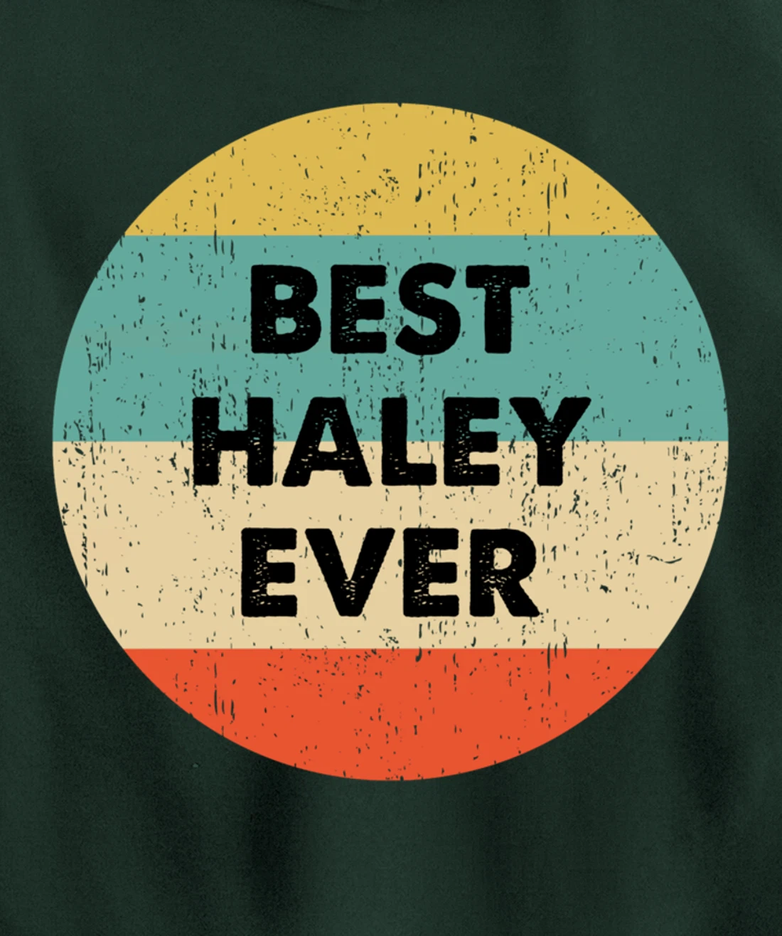 Haley Name Pullover Hoodie