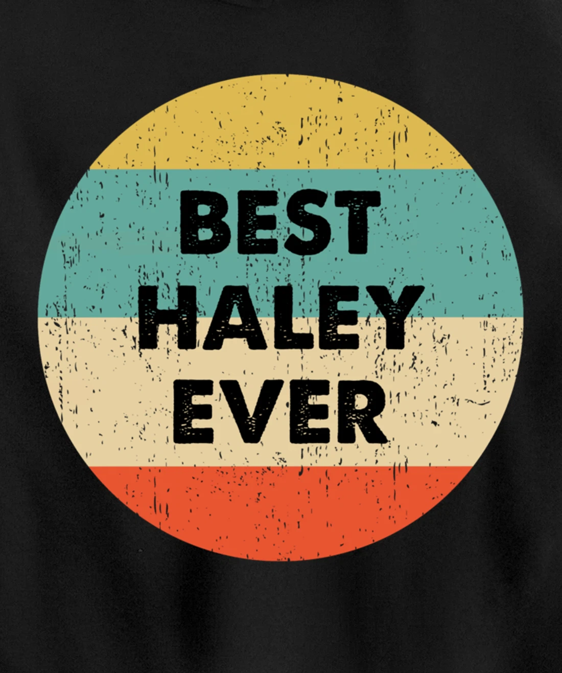 Haley Name Pullover Hoodie