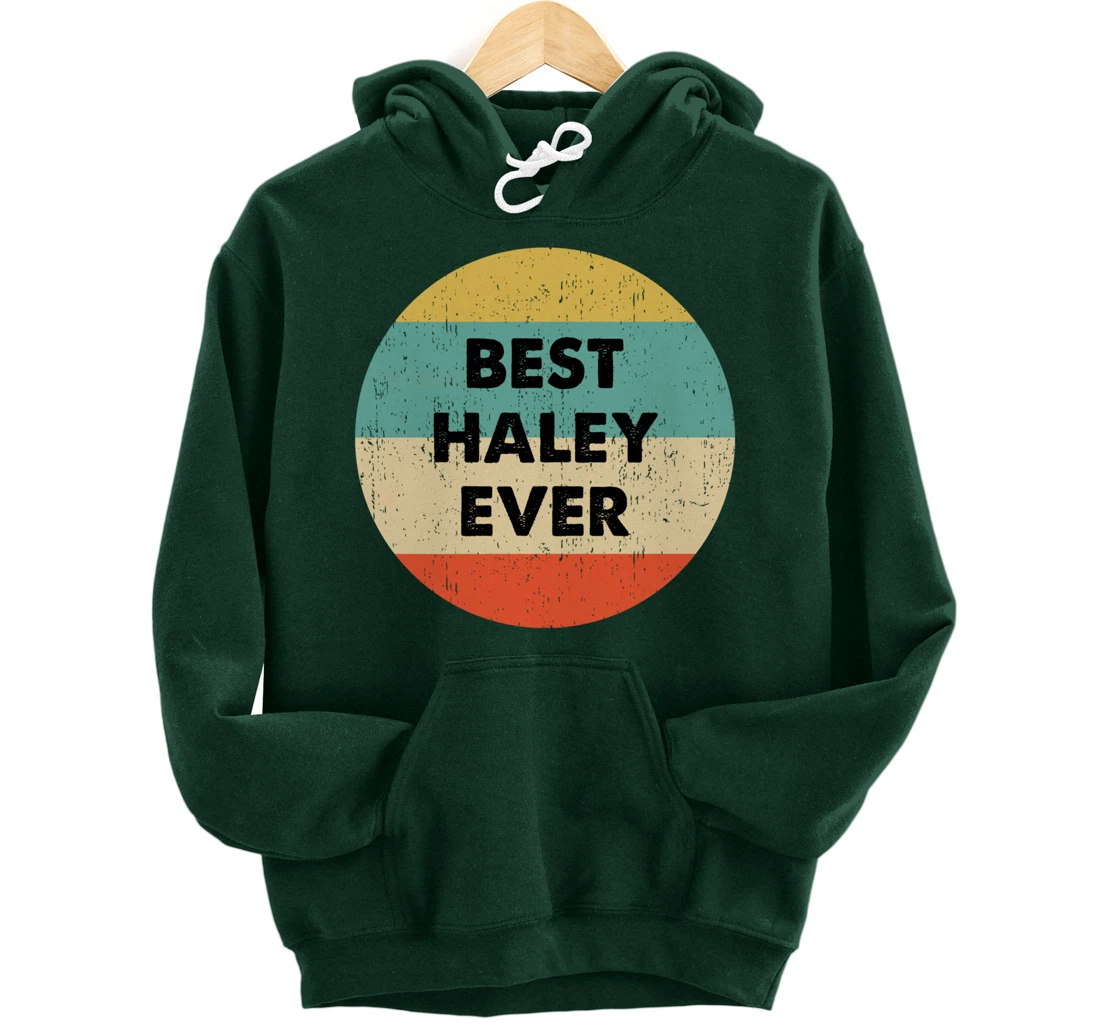 Haley Name Pullover Hoodie