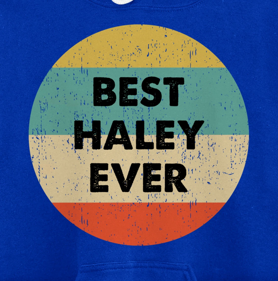Haley Name Pullover Hoodie