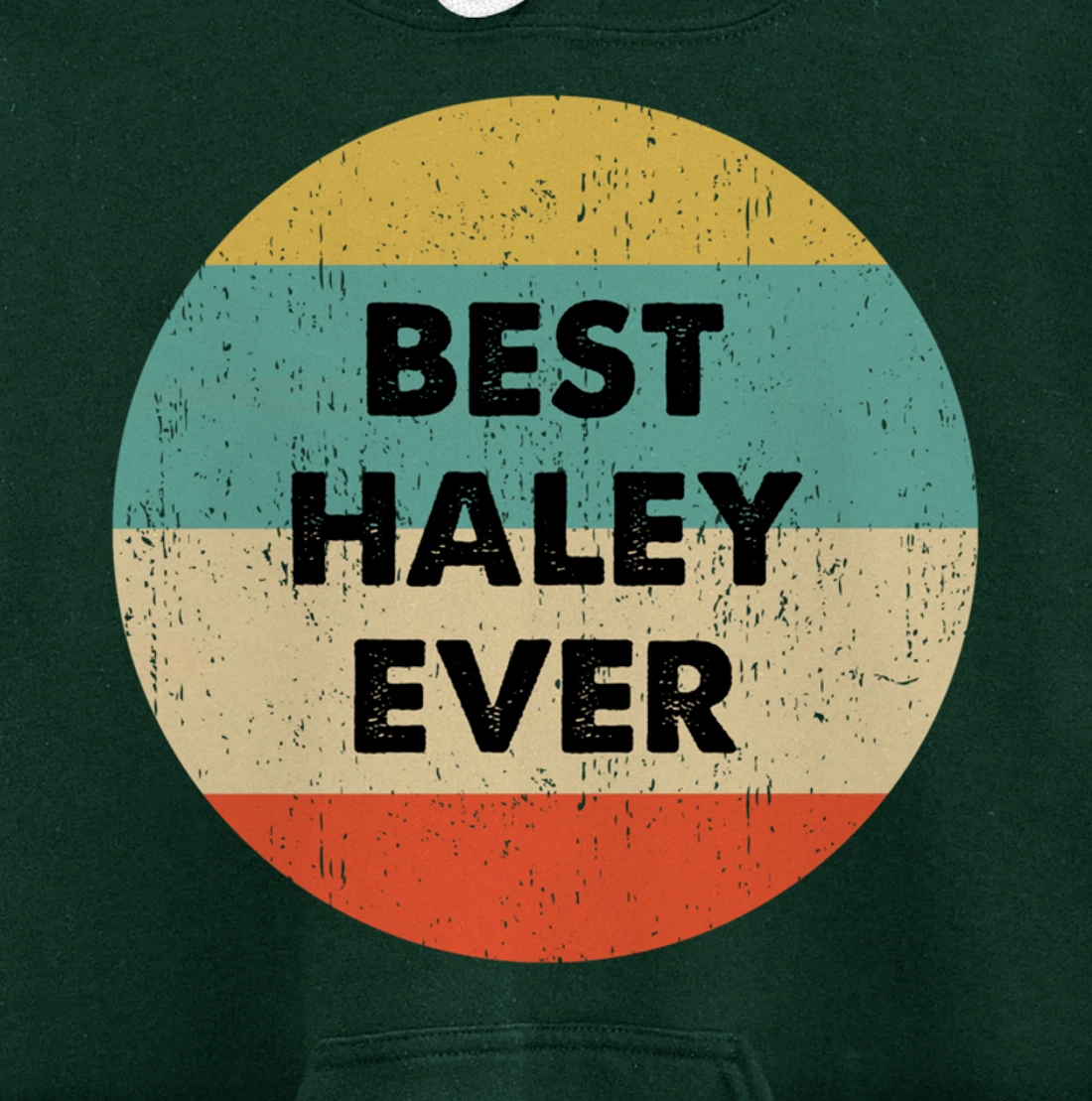 Haley Name Pullover Hoodie