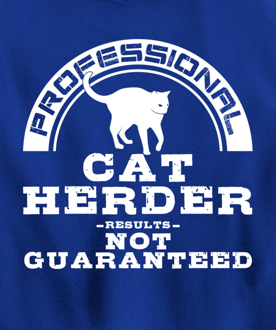 Funny Cat Herder Gift For Men Women Cool Kitten Pet Lovers Pullover Hoodie