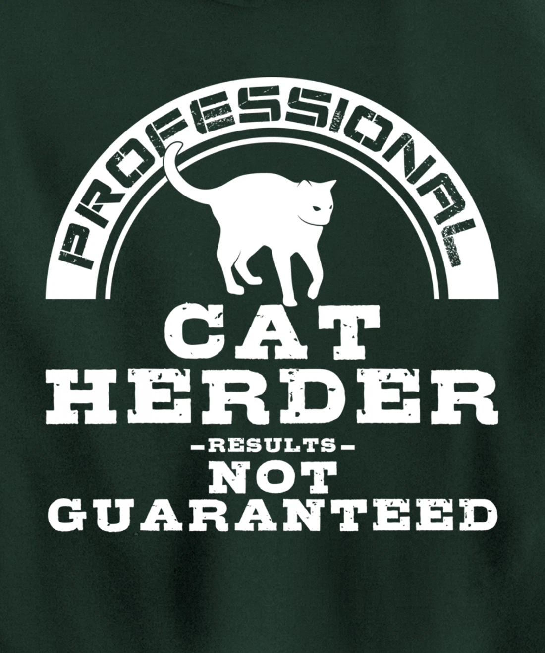 Funny Cat Herder Gift For Men Women Cool Kitten Pet Lovers Pullover Hoodie