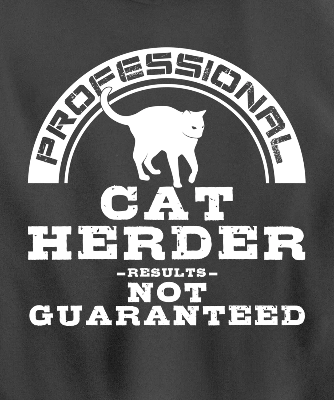 Funny Cat Herder Gift For Men Women Cool Kitten Pet Lovers Pullover Hoodie