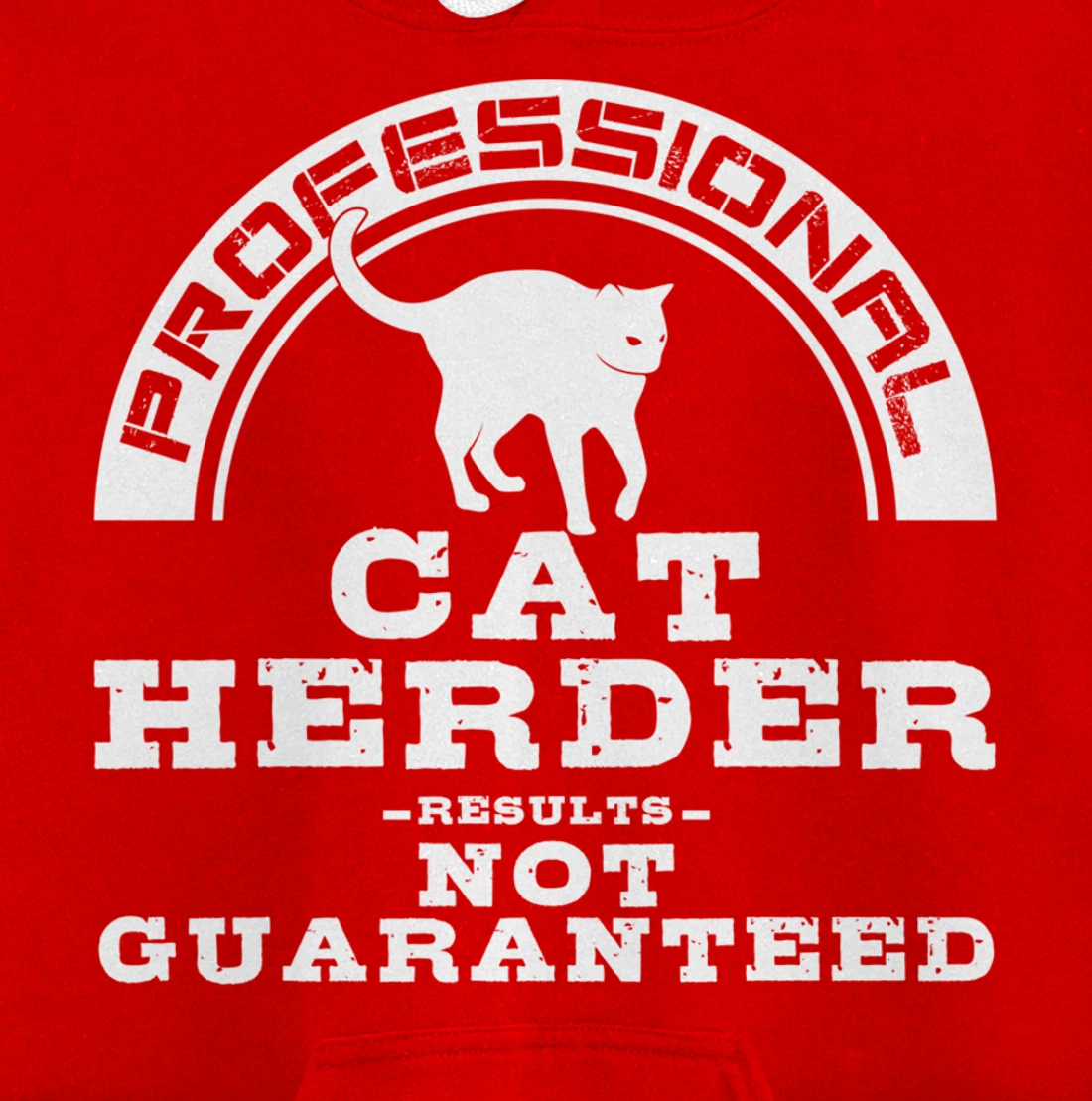 Funny Cat Herder Gift For Men Women Cool Kitten Pet Lovers Pullover Hoodie