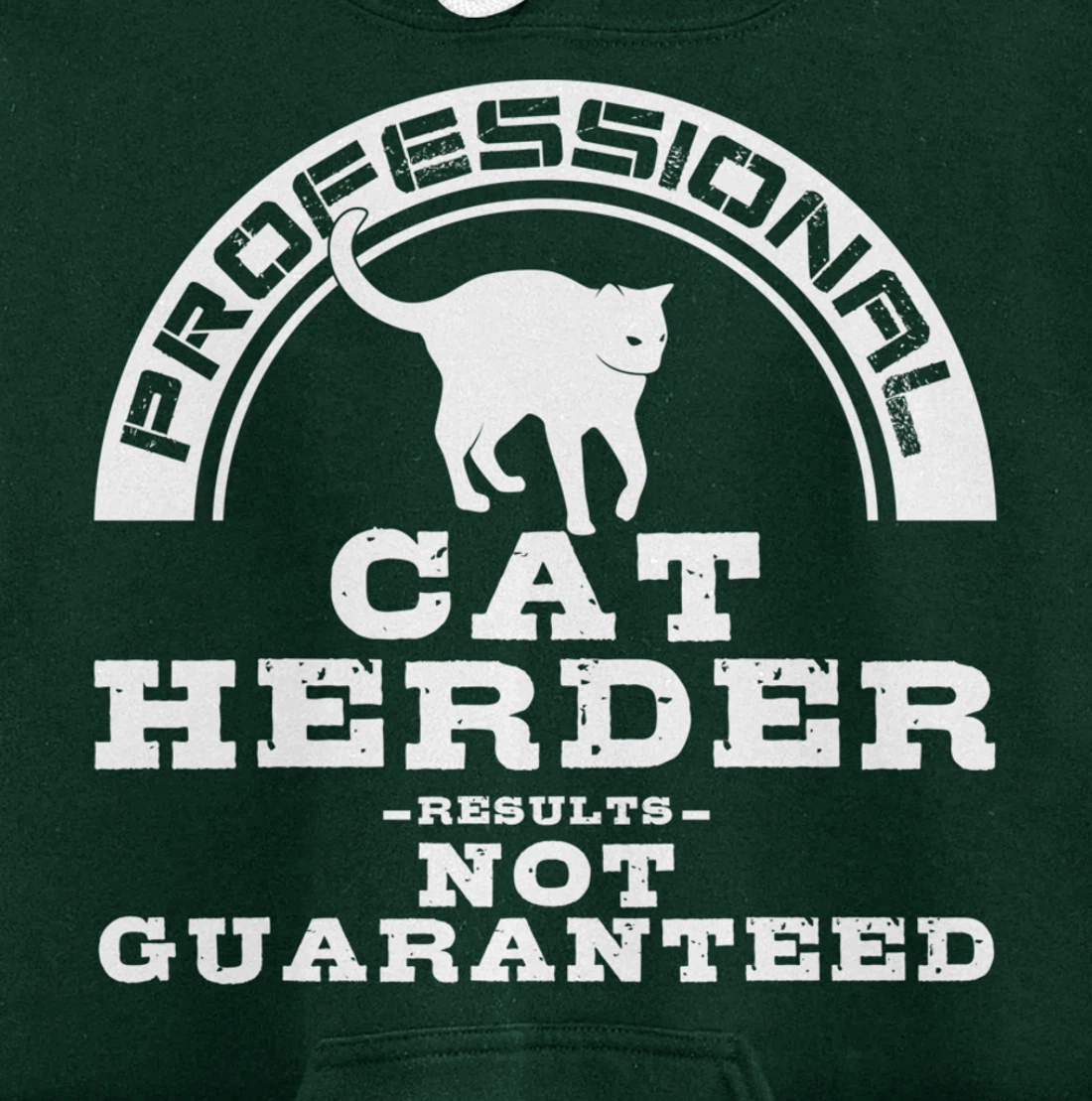 Funny Cat Herder Gift For Men Women Cool Kitten Pet Lovers Pullover Hoodie