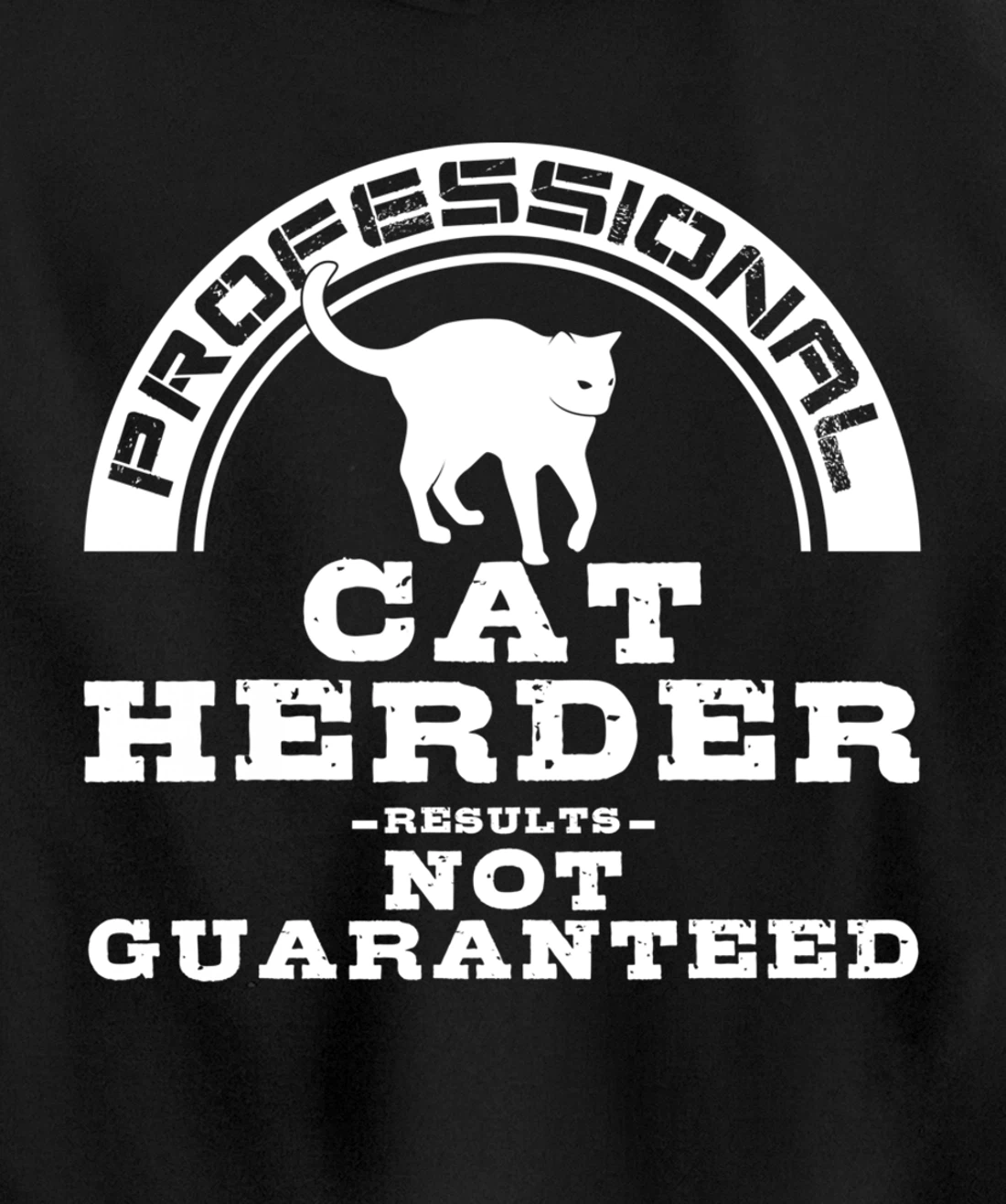 Funny Cat Herder Gift For Men Women Cool Kitten Pet Lovers Pullover Hoodie