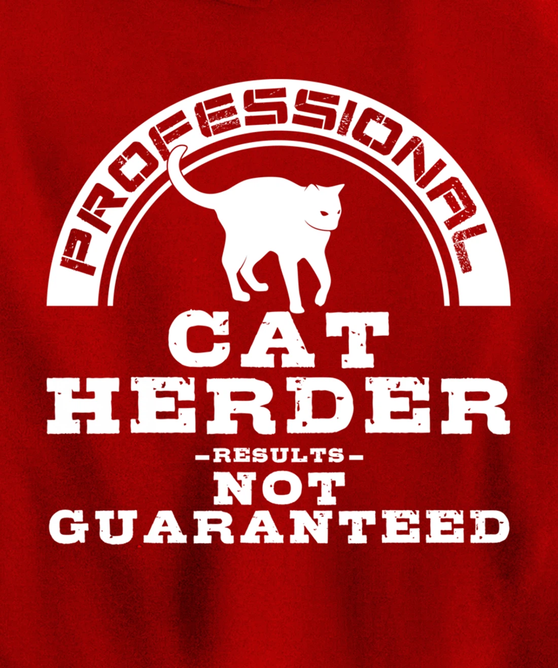 Funny Cat Herder Gift For Men Women Cool Kitten Pet Lovers Pullover Hoodie