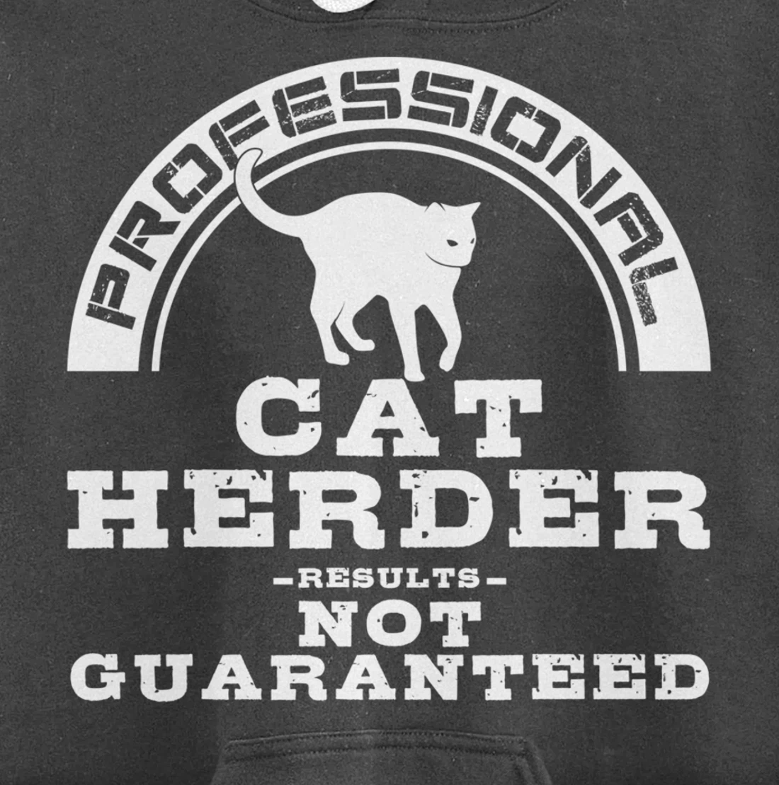 Funny Cat Herder Gift For Men Women Cool Kitten Pet Lovers Pullover Hoodie