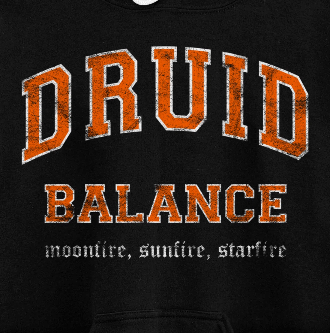 Balance Druid MMO Gamer Pullover Hoodie