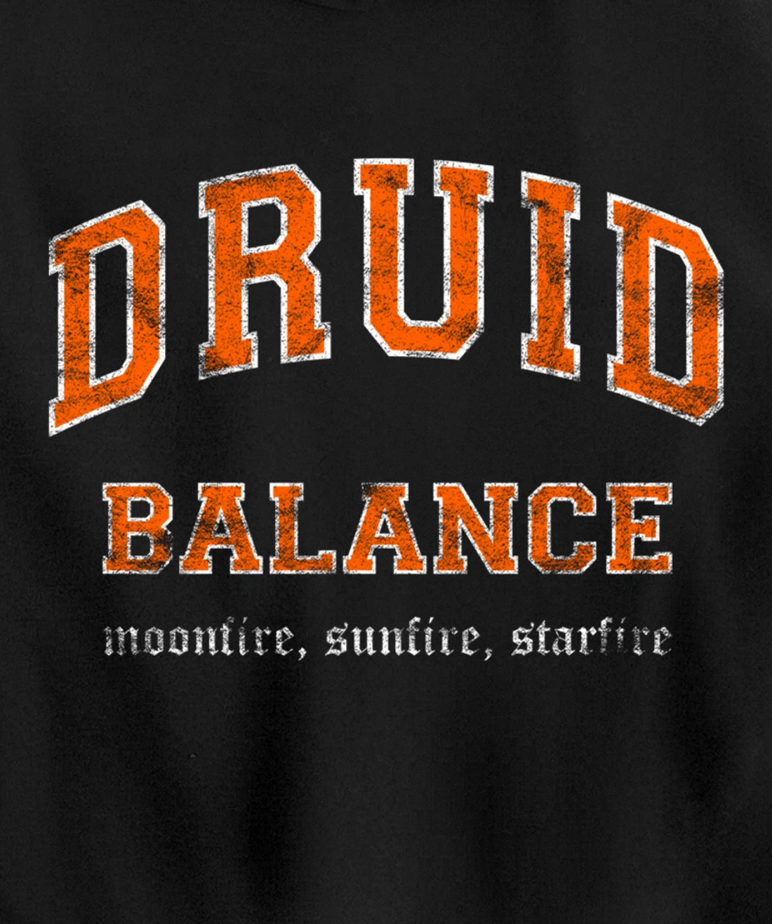 Balance Druid MMO Gamer Pullover Hoodie