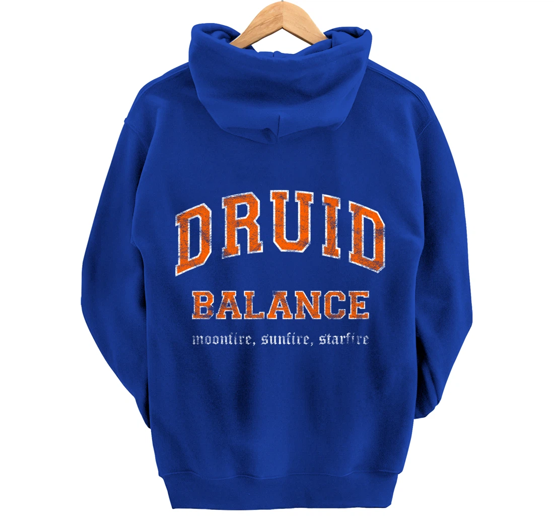 Balance Druid MMO Gamer Pullover Hoodie