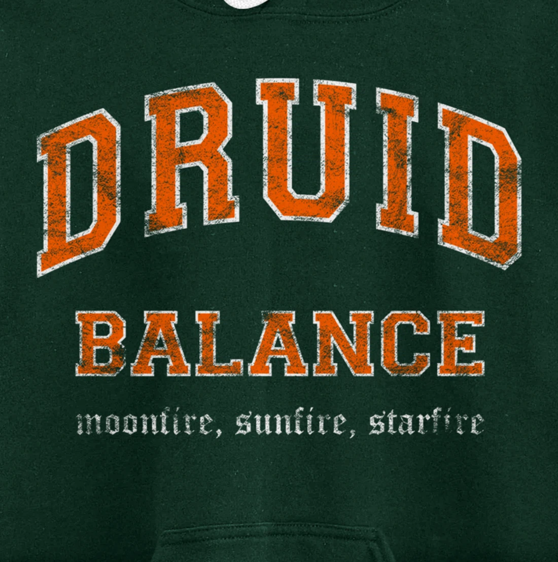 Balance Druid MMO Gamer Pullover Hoodie