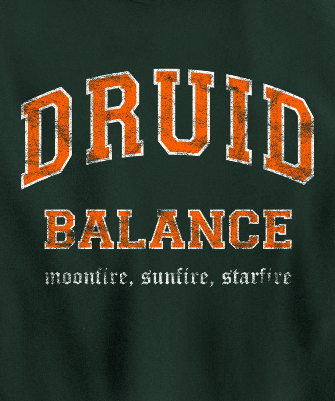 Balance Druid MMO Gamer Pullover Hoodie
