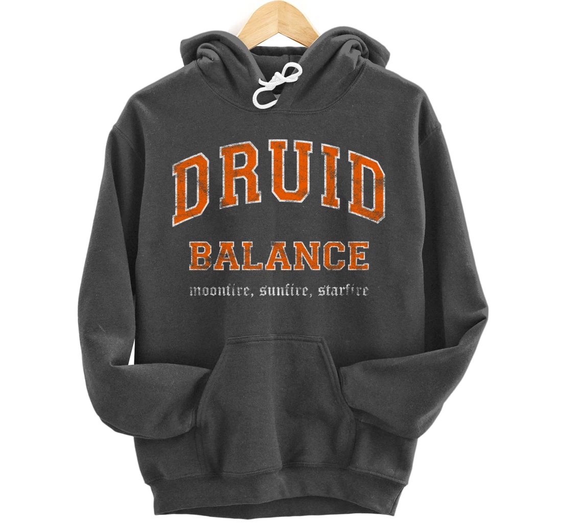 Balance Druid MMO Gamer Pullover Hoodie