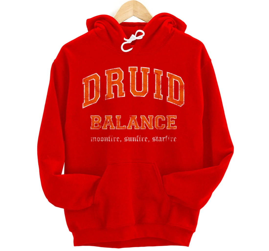 Balance Druid MMO Gamer Pullover Hoodie