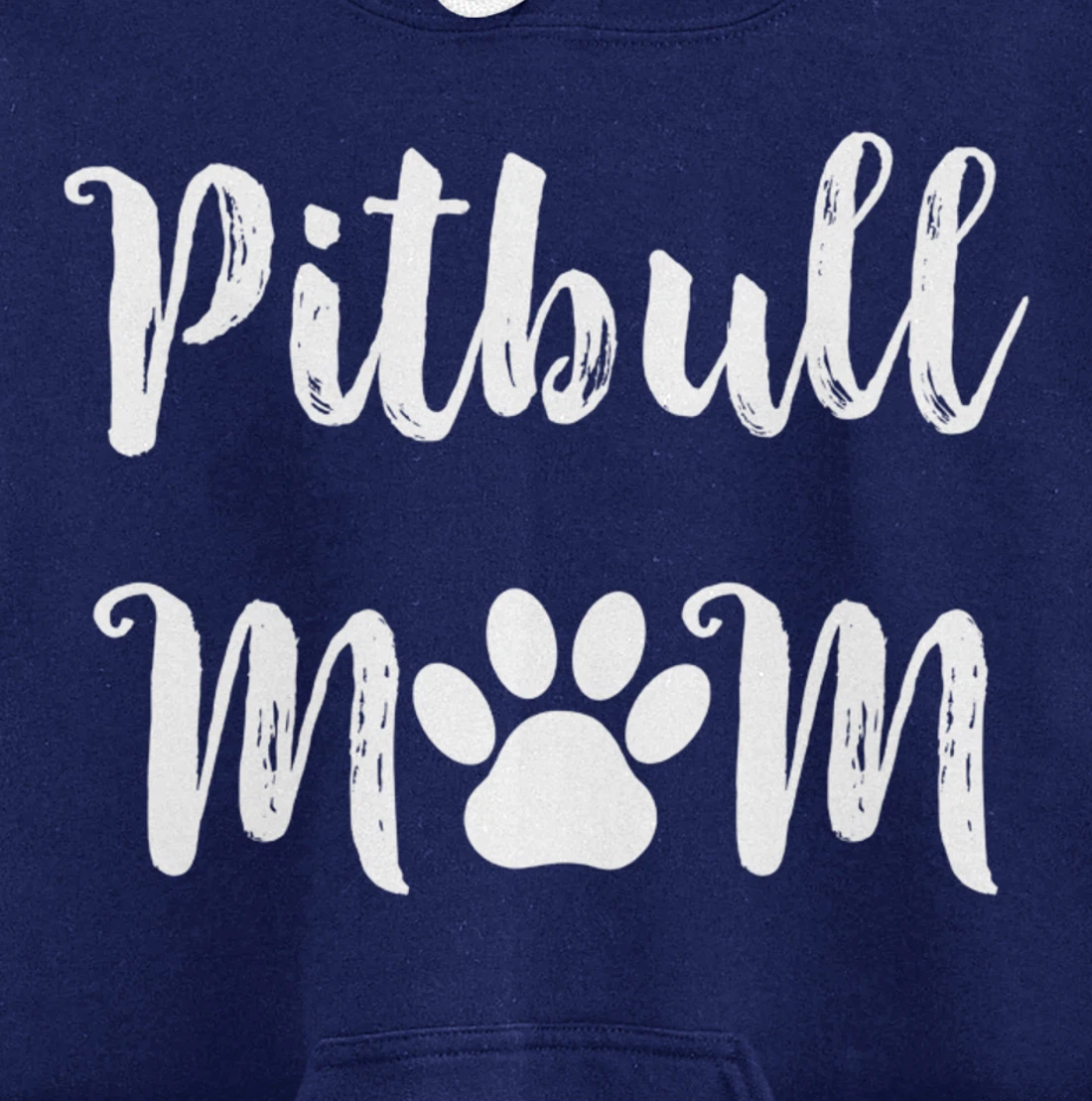Pitbull Mom Dog Mom Women Gift Pullover Hoodie