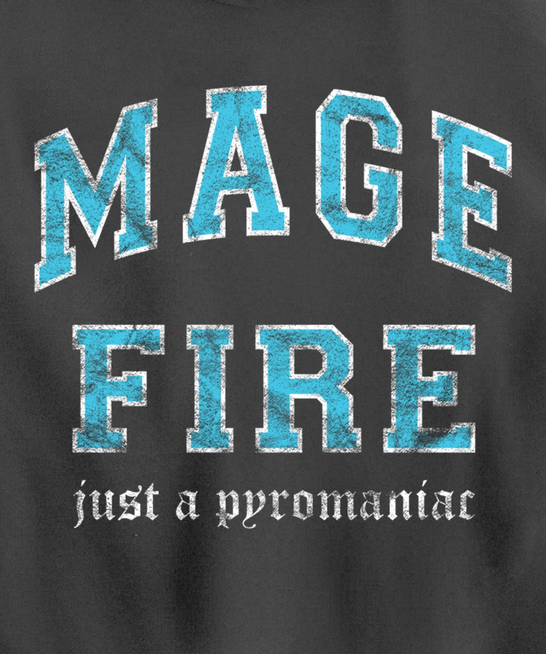 Fire Mage MMO Gamer Pullover Hoodie