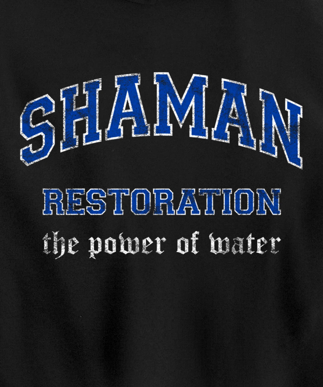 Restoration Shaman MMO Gamer Pullover Hoodie