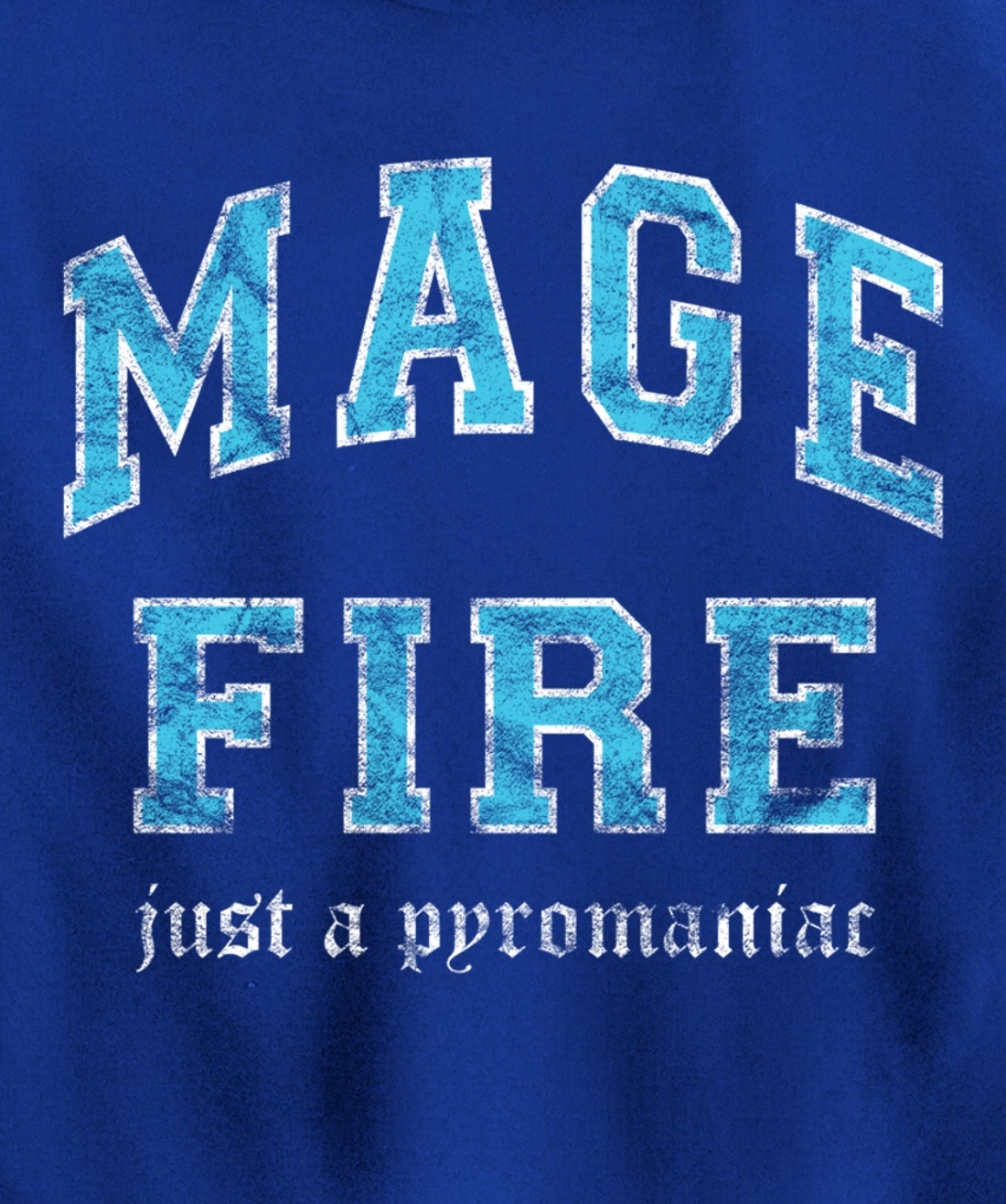 Fire Mage MMO Gamer Pullover Hoodie