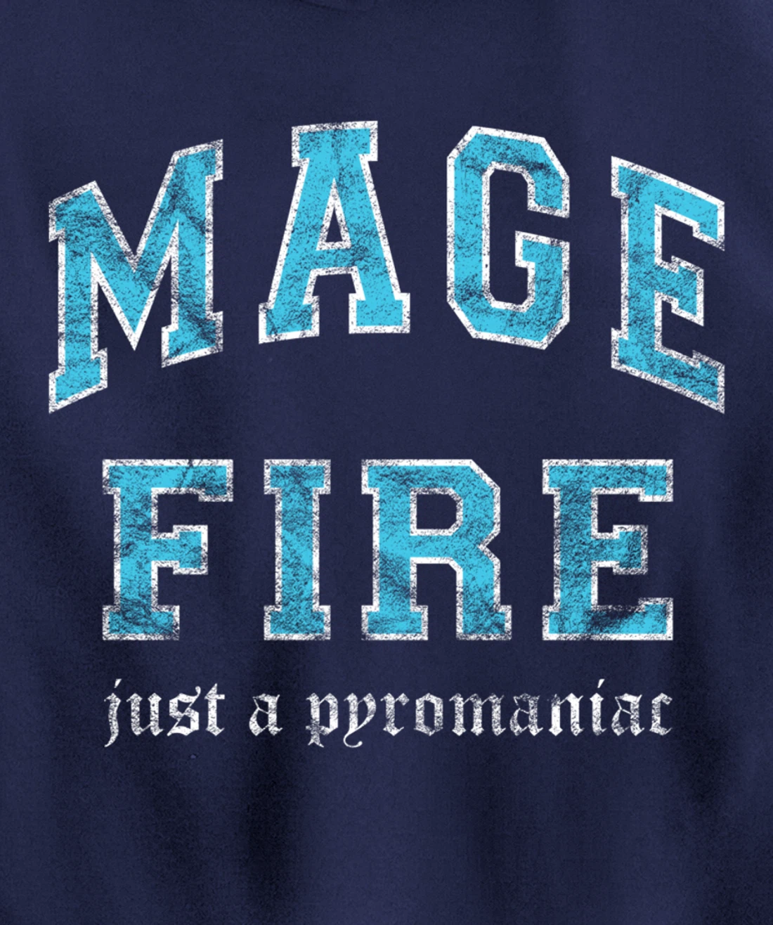 Fire Mage MMO Gamer Pullover Hoodie